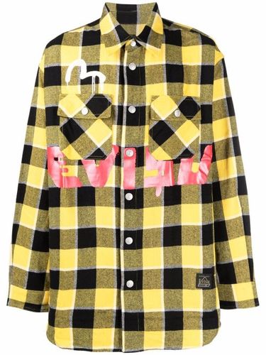 EVISU chemise à carreaux - Jaune - EVISU - Modalova