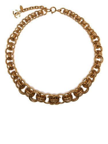 Collier en chaîne à logo CC (années 1990) - CHANEL Pre-Owned - Modalova