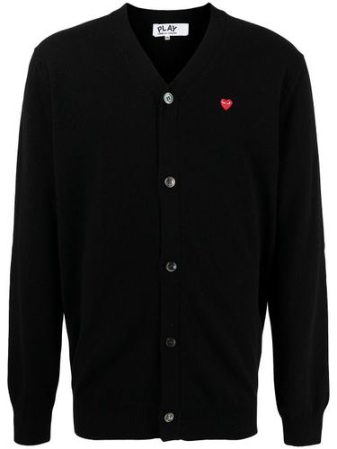 Cardigan à patch logo - Comme Des Garçons - Modalova