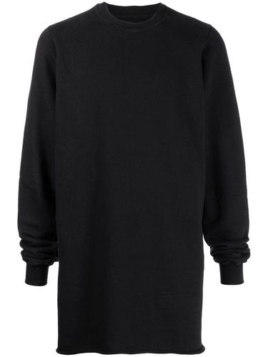 Sweaten coton à détails de découpes - Rick Owens DRKSHDW - Modalova