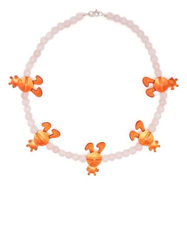 Collier à détails de lapins - Natasha Zinko - Modalova