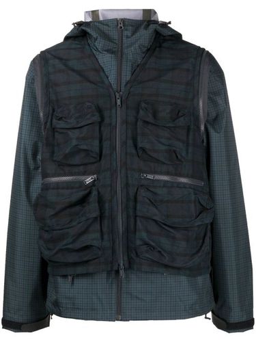 Veste zippée à carreaux - Undercover - Modalova