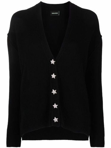 Cardigan en cachemire à boutons étoiles - Zadig&Voltaire - Modalova