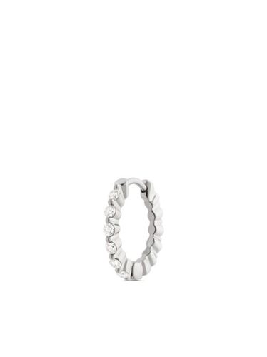 Boucle d'oreille True Romance 10 en or blanc 14ct pavée de diamants - Maria Black - Modalova
