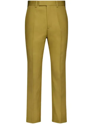 Pantalon de costume à détails Web - Gucci - Modalova