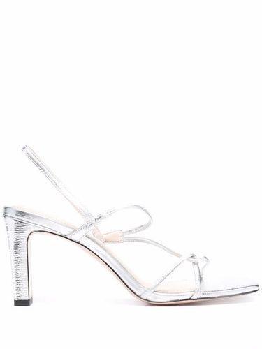 Sandales en cuir à brides 70 mm - SANDRO - Modalova