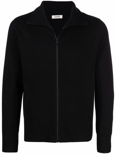 Cardigan zippé à col montant - SANDRO - Modalova