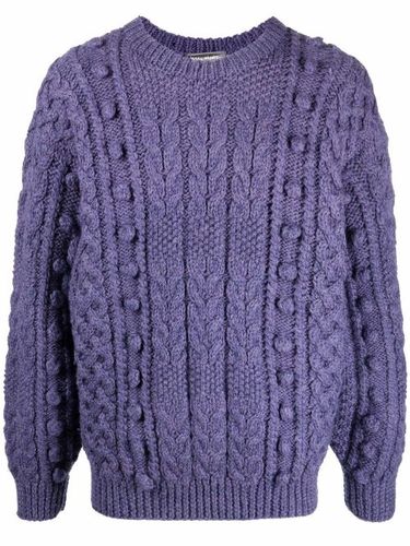 Pull en maille torsadée épaisse (années 1980) - Issey Miyake Pre-Owned - Modalova