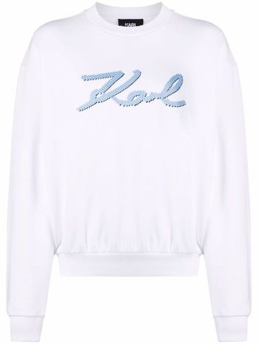 Sweat à logo brodé - Karl Lagerfeld - Modalova