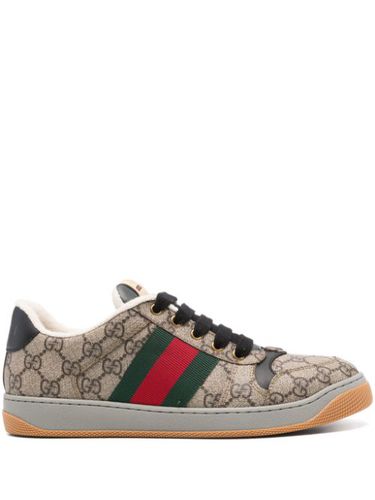 Baskets Screener en toile - Gucci - Modalova