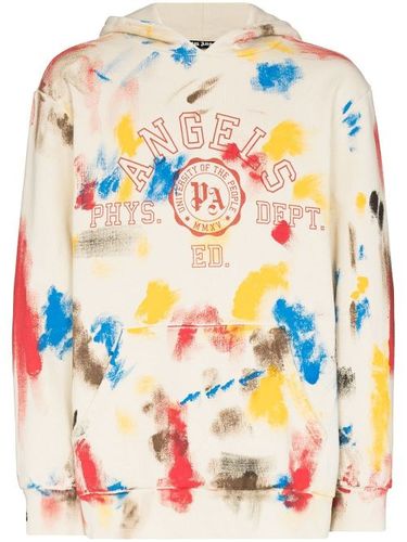 Hoodie à effet taches de peinture - Palm Angels - Modalova