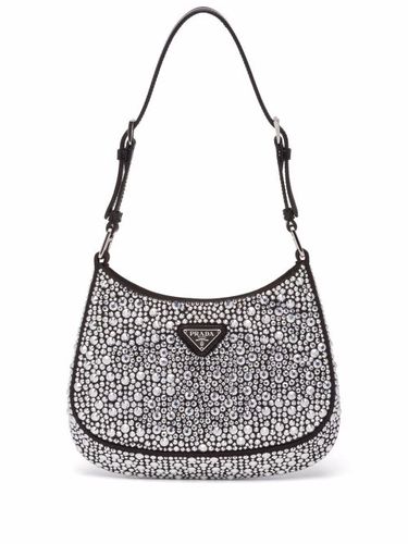Sac porté épaule Cleo à ornements en cristal - Prada - Modalova