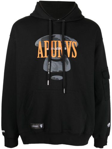 Hoodie à logo imprimé - AAPE BY *A BATHING APE® - Modalova