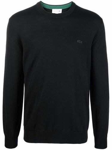 Lacoste sweat à logo brodé - Noir - Lacoste - Modalova