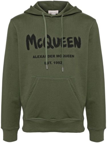 Hoodie à logo imprimé - Alexander McQueen - Modalova