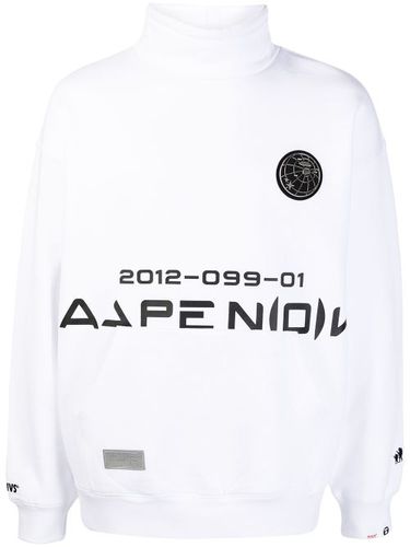 Sweat imprimé à col montant - AAPE BY *A BATHING APE® - Modalova