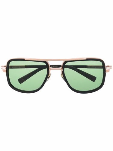 Lunettes de soleil teintées à monture aviateur - Dita Eyewear - Modalova