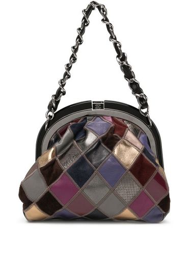 Sac à main CC à design patchwork (2005-2006) - CHANEL Pre-Owned - Modalova