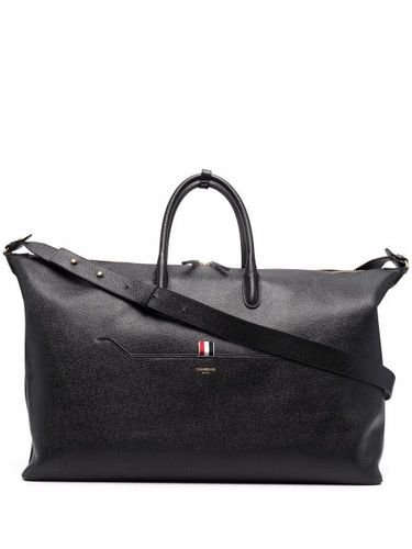 Sac fourre-tout en cuir à rayures RWB - Thom Browne - Modalova