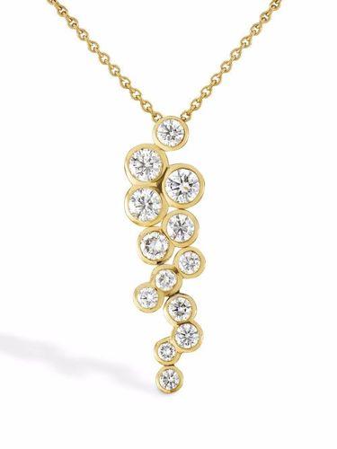 Collier Bubbles en or blanc 18ct à pendentif à diamants - Pragnell - Modalova