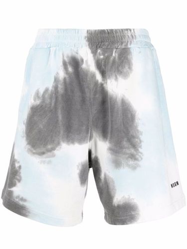 Short de sport à imprimé tie dye - MSGM - Modalova