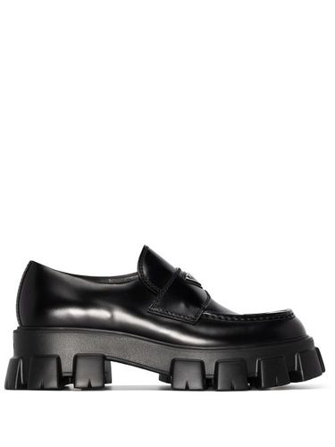 Mocassins Monolith en cuir - Prada - Modalova