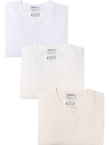 Lot de trois t-shirts en coton - Maison Margiela - Modalova