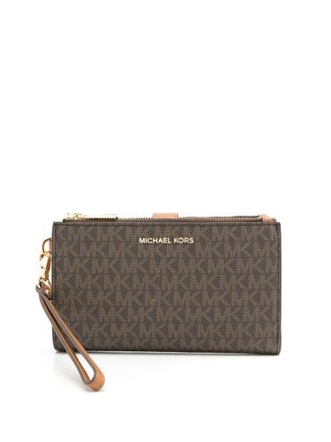 Portefeuille Jet Set à motif monogrammé - Michael Kors - Modalova