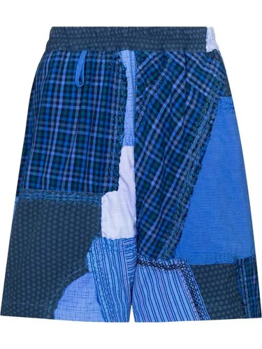 Short de sport à design patchwork - By Walid - Modalova