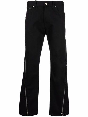 Pantalon droit à taille mi-haute - Alexander McQueen - Modalova