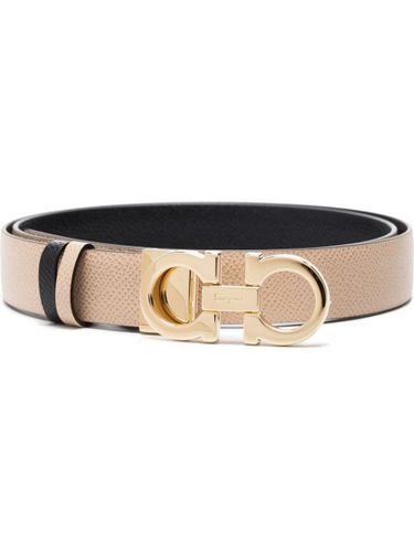 Ceinture Donna réversible à plaque logo - Ferragamo - Modalova