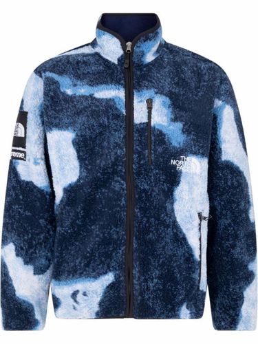 X TNF veste en jean à effet délavé - Supreme - Modalova