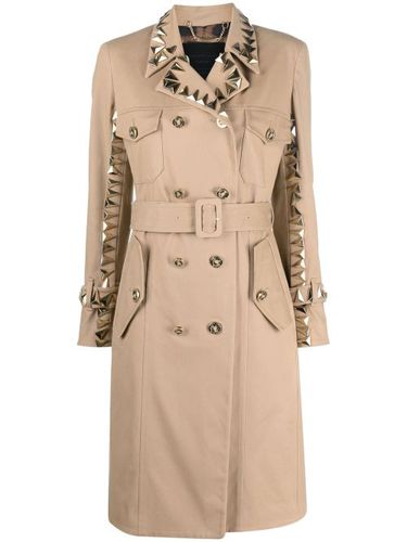 Trench ceinturé à clous - Philipp Plein - Modalova