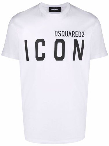 T-shirt Icon à logo - DSQUARED2 - Modalova