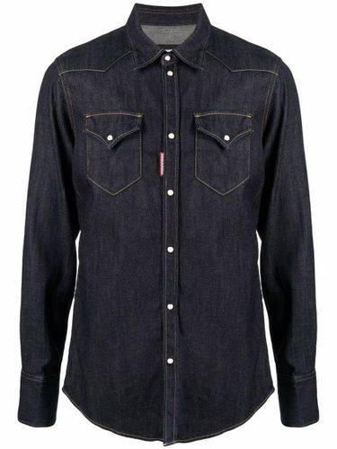 Chemise en jean à teinture foncée - DSQUARED2 - Modalova