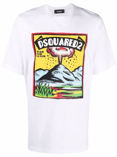 T-shirt à imprimé graphique - DSQUARED2 - Modalova