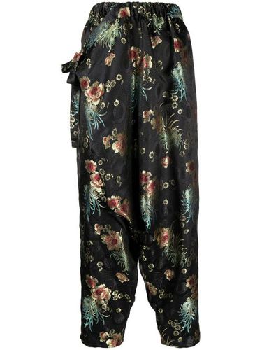 Pantalon fuselé court en jacquard - Junya Watanabe - Modalova