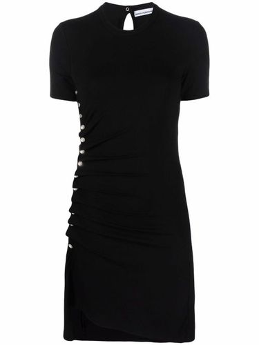 Robe asymétrique à détails de clous - Rabanne - Modalova