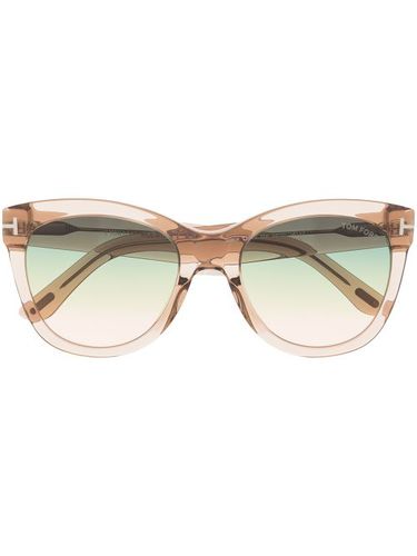 Lunettes de soleil à monture d'inspiration wayfarer - TOM FORD Eyewear - Modalova