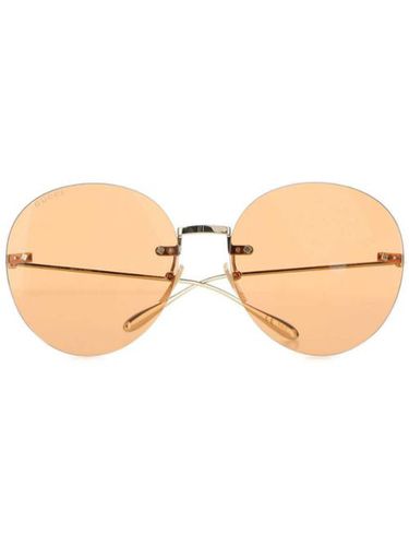 Lunettes de soleil à monture ronde - Gucci Eyewear - Modalova