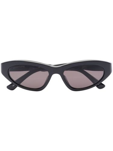 Lunettes de soleil Twist à logo imprimé - Balenciaga Eyewear - Modalova