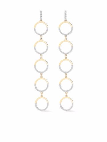 Boucle d'oreille en 14ct ornée de diamants - Mateo - Modalova