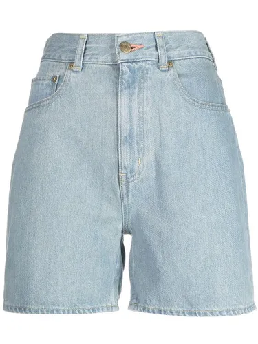 Short en jean The Coral à taille haute - Tu es mon Tresor - Modalova