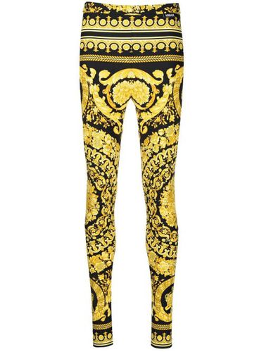 Legging à imprimé Barocco - Versace - Modalova