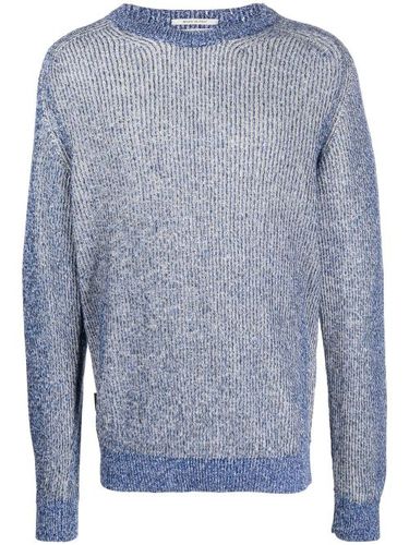 Pull en maille mélangée à col rond - Woolrich - Modalova