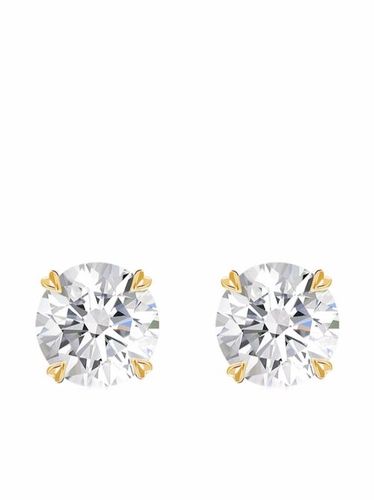 Puces d'oreilles Windsor en blanc 18ct ornées de diamants 0.60ct - Pragnell - Modalova