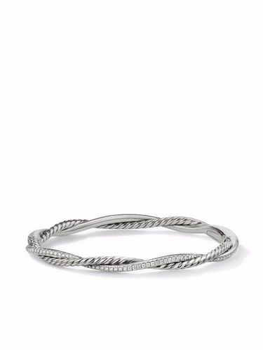 Bracelet Petite Infinity en sterling pavé de diamants (4,4 mm) - David Yurman - Modalova