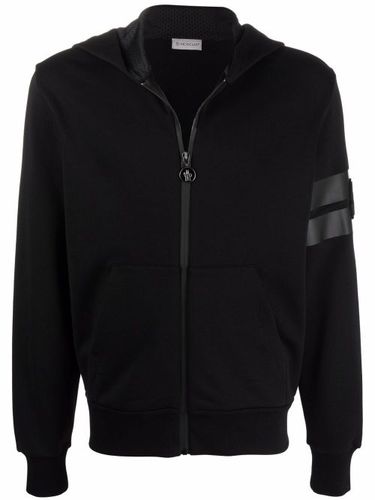 Hoodie zippé à patch logo - Moncler - Modalova