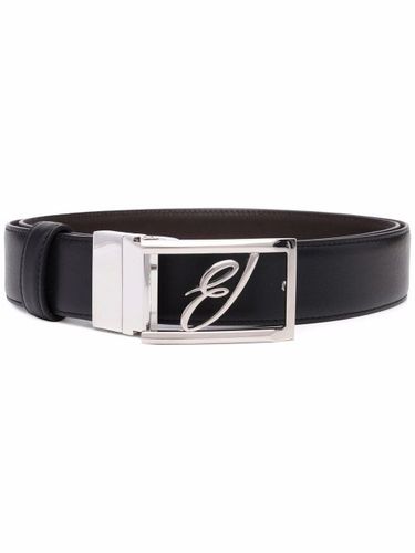 Ceinture en cuir à plaque logo - Brioni - Modalova