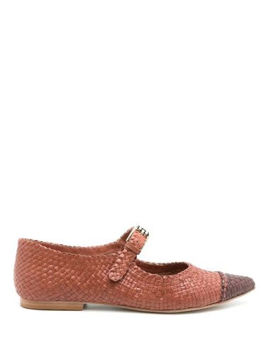 Escarpins Elizabeth en cuir tressé - Sarah Chofakian - Modalova